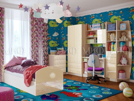 Детский Гарнитур Юниор-2 МДФ/Разные Цвета