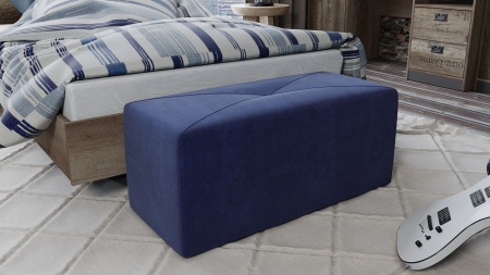 Пуф №7 Велюр Разные Цвета/Ш-900 × Г-400 × В-430 мм