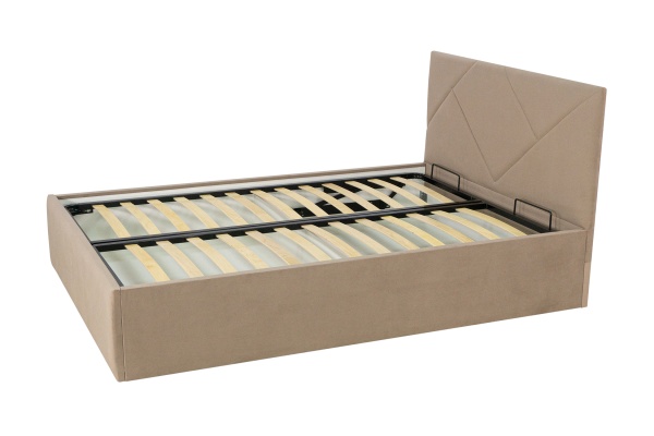 Кровать Лима светло-коричневая