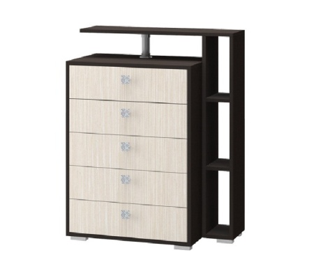 Спальный Гарнитур Каролина-2 Венге/Ясень Шимо Светлый